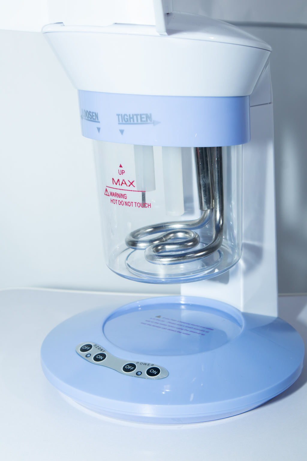 Vapor ozono facial y capilar portatil