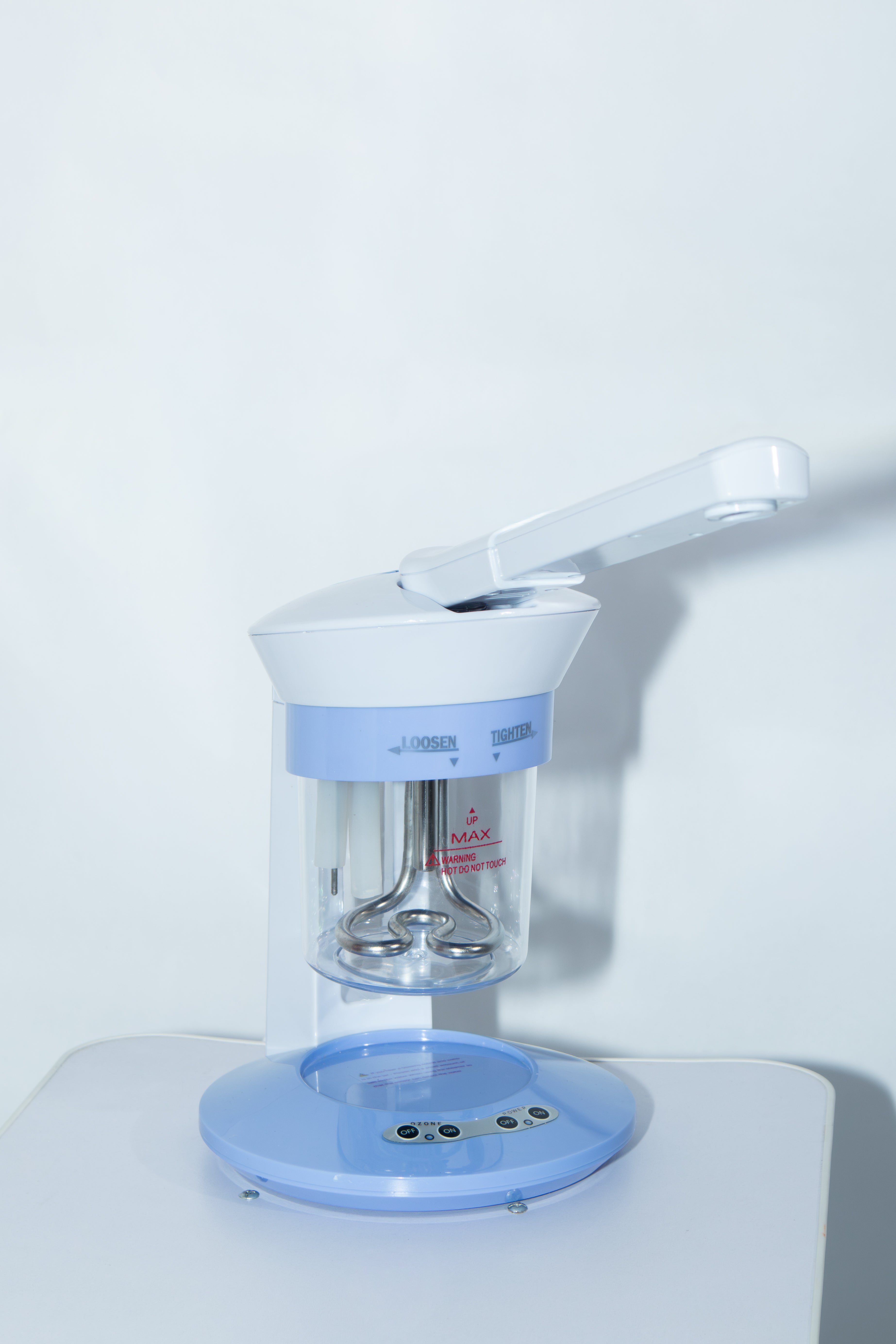 Vapor ozono facial y capilar portatil